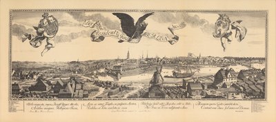 Uitzicht op het noordelijke deel van Berlijn, 1717 door Anna Maria Werner